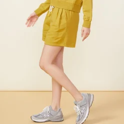 MONROW 90's Classic Sweat Short GOLDENOLIVE Shop